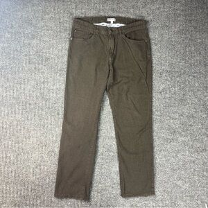 Peter Millar Flannel Five Pocket Pants Men 32X27 Brown MF20B01